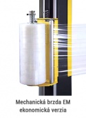 Vozík fólie s mechanickou brzdou EM (ekonomická verzia)