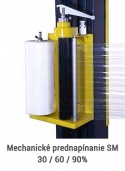 Vozík fólie s mechanickým prednapínaním fólie SM (30% / 60% / 90%)