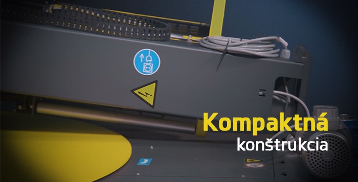 Kompaktná konštrukcia.