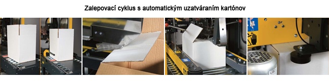 SIAT SM44 - Zalepovací cyklus s automatickým uzatváraním kartónov