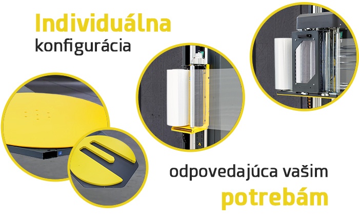 SIAT ProWrap Individuálna konfigurácia stroja podľa vašich potrieb