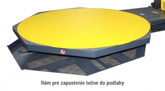 Rám pre zapustenie točne do podlahy