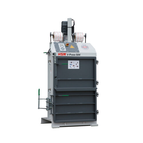 HSM V-Press 504 / Vertikálny paketovací lis