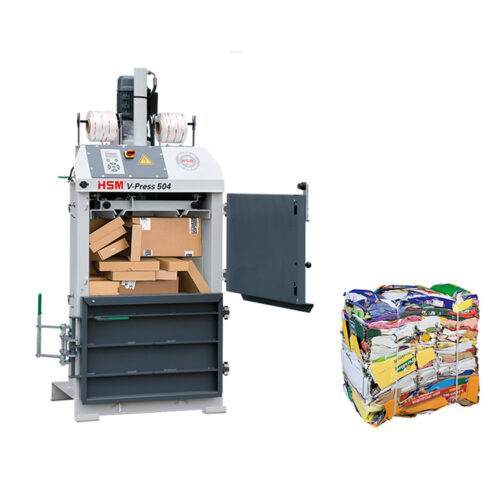 HSM V-Press 504 / Vertikálny paketovací lis - Image 3
