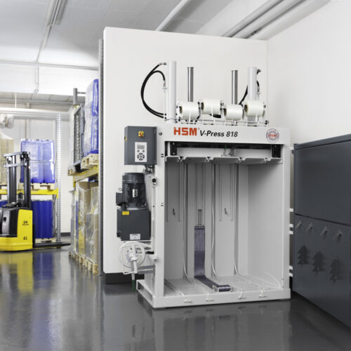 HSM V-Press 818 / Vertikálny paketovací lis - Image 3