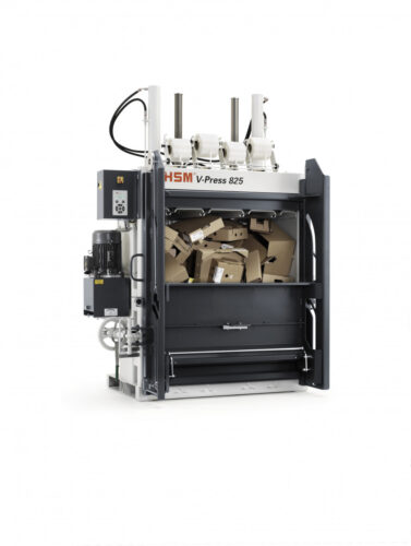 HSM V-Press 830 PLUS / Vertikálny paketovací lis
