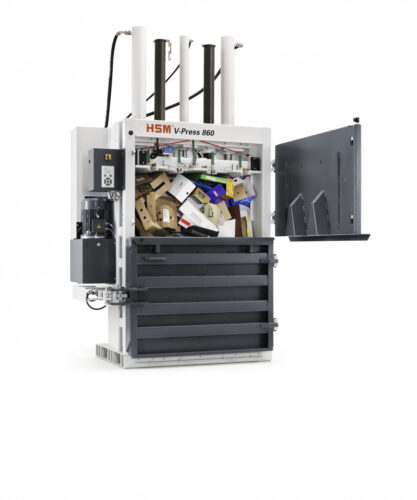 HSM V-Press 860 L / Vertikálny paketovací lis