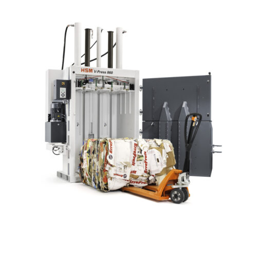 HSM V-Press 860 L / Vertikálny paketovací lis - Image 4