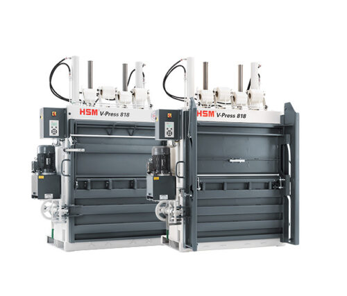 HSM V-Press 818 / Vertikálny paketovací lis