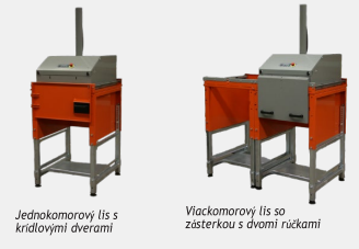 Jednokomorový a viackomorový lis